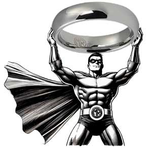 superhero-holding-up-plain-tungsten-ring